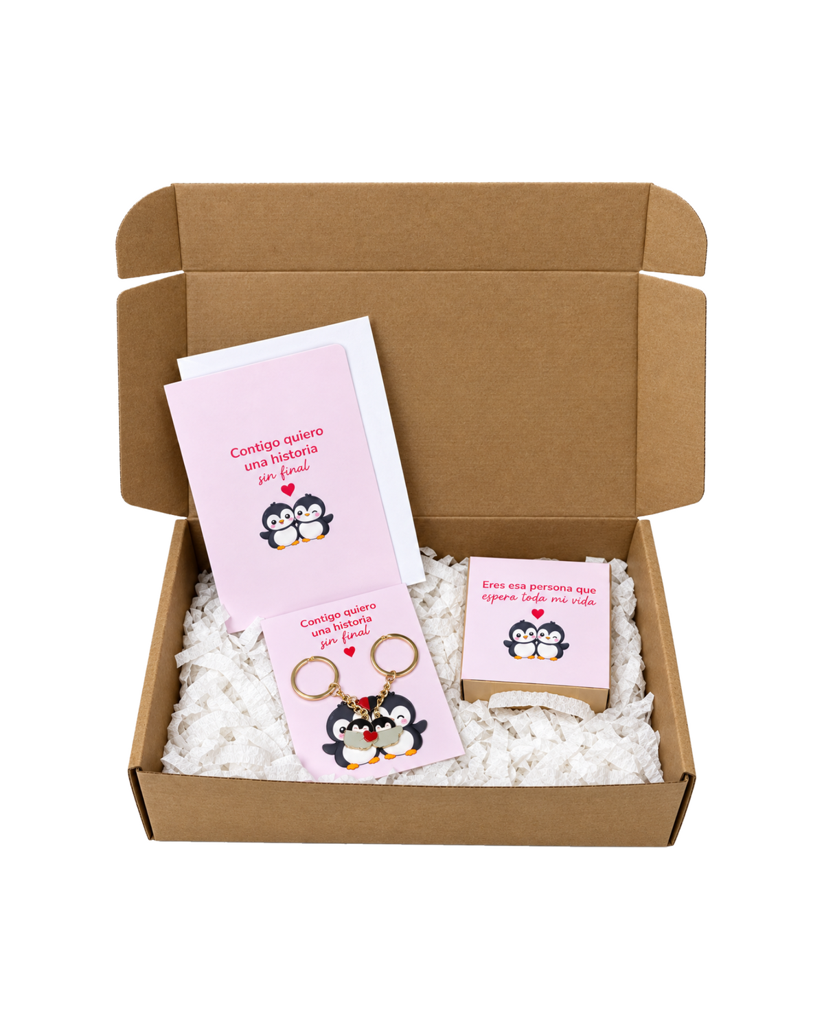Box Mi pingüi 🐧💗 | Regalo de parejas