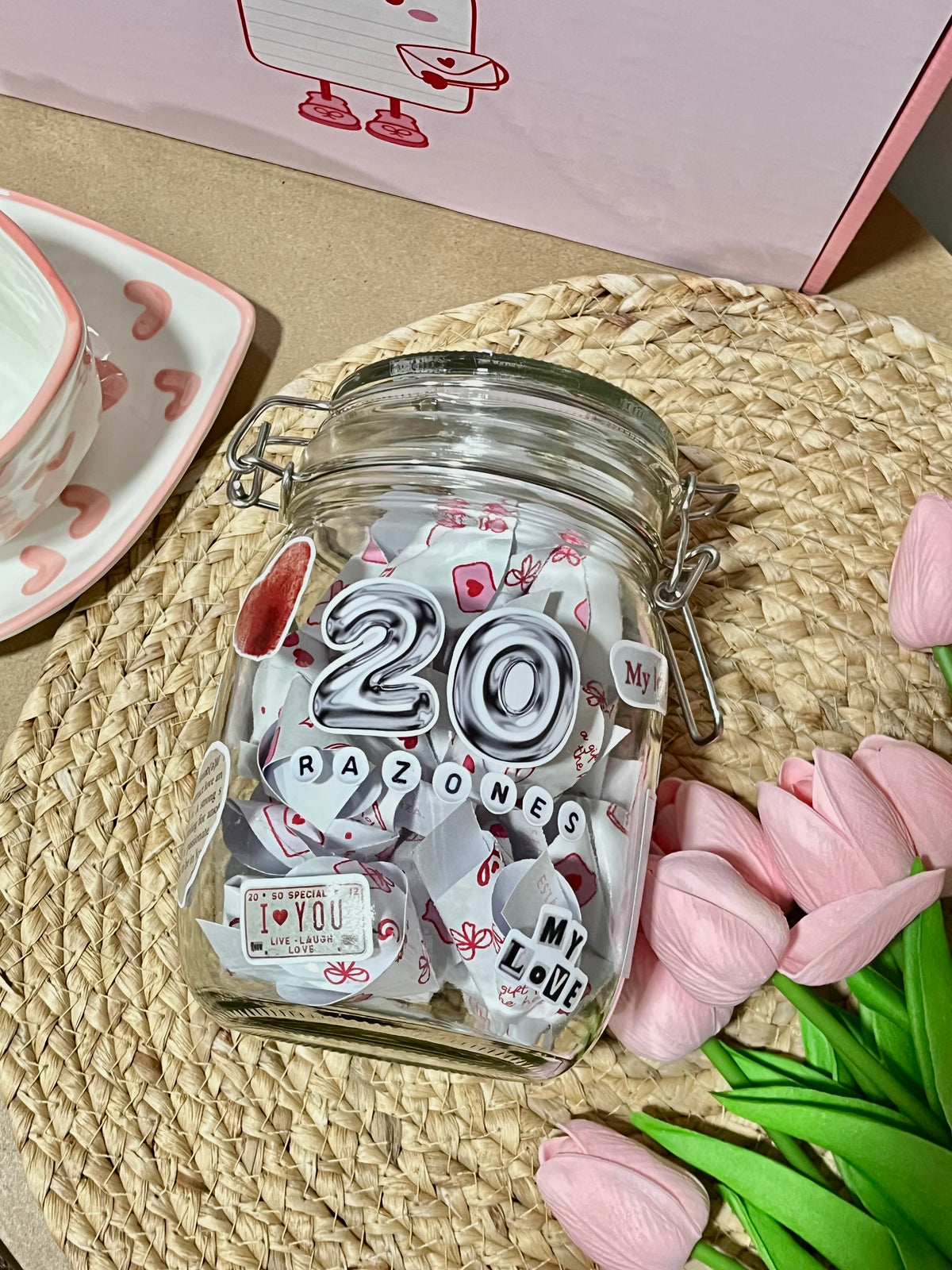 20 Razones para Amarte | Plantilla + Tutorial💗