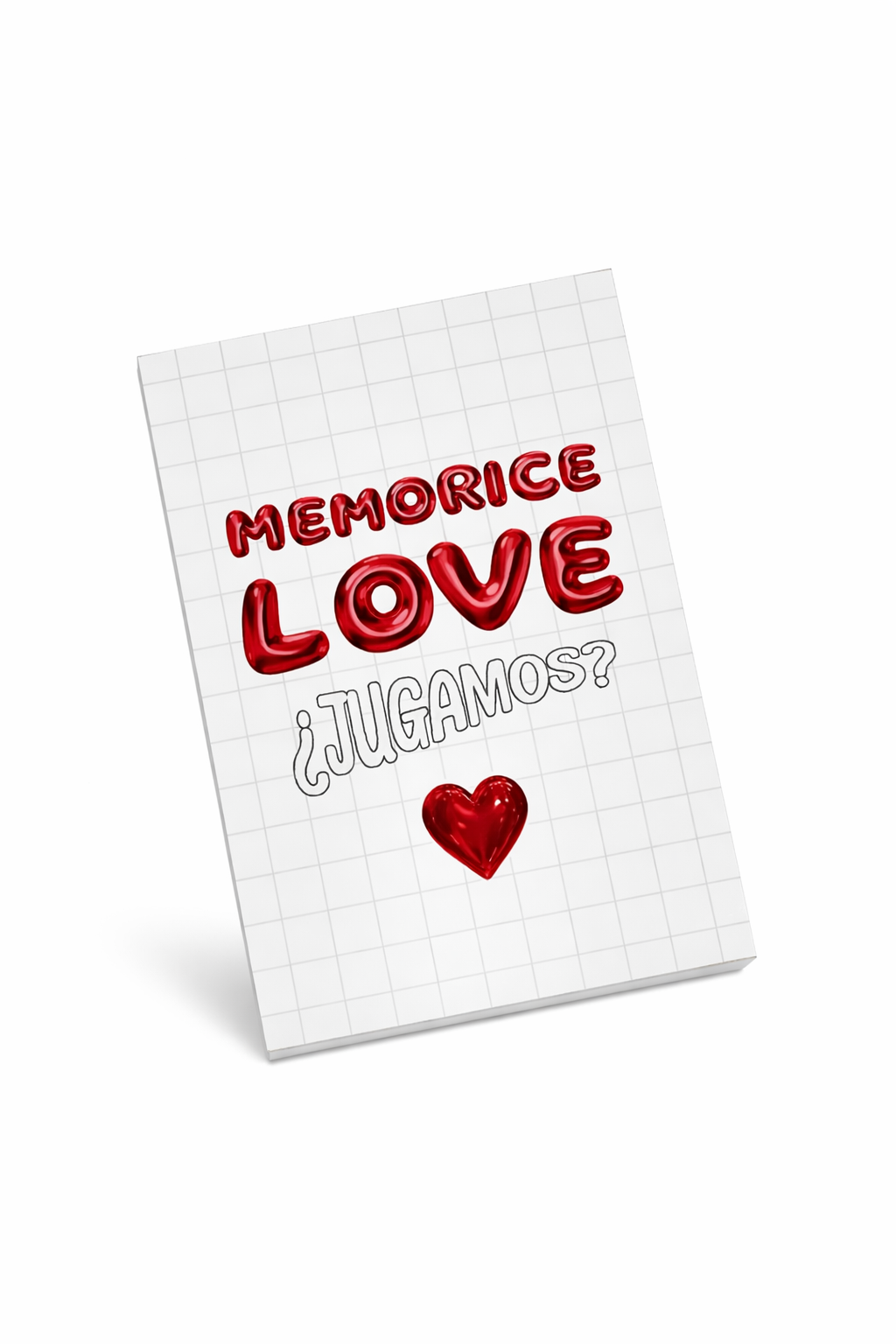 Plantilla digital | Memorice de Amor Personalizable con Fotos | Juego para Parejas 💗