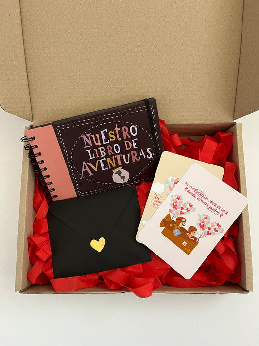 Álbum Temático Up | Box de Regalo con Ilustraciones Up