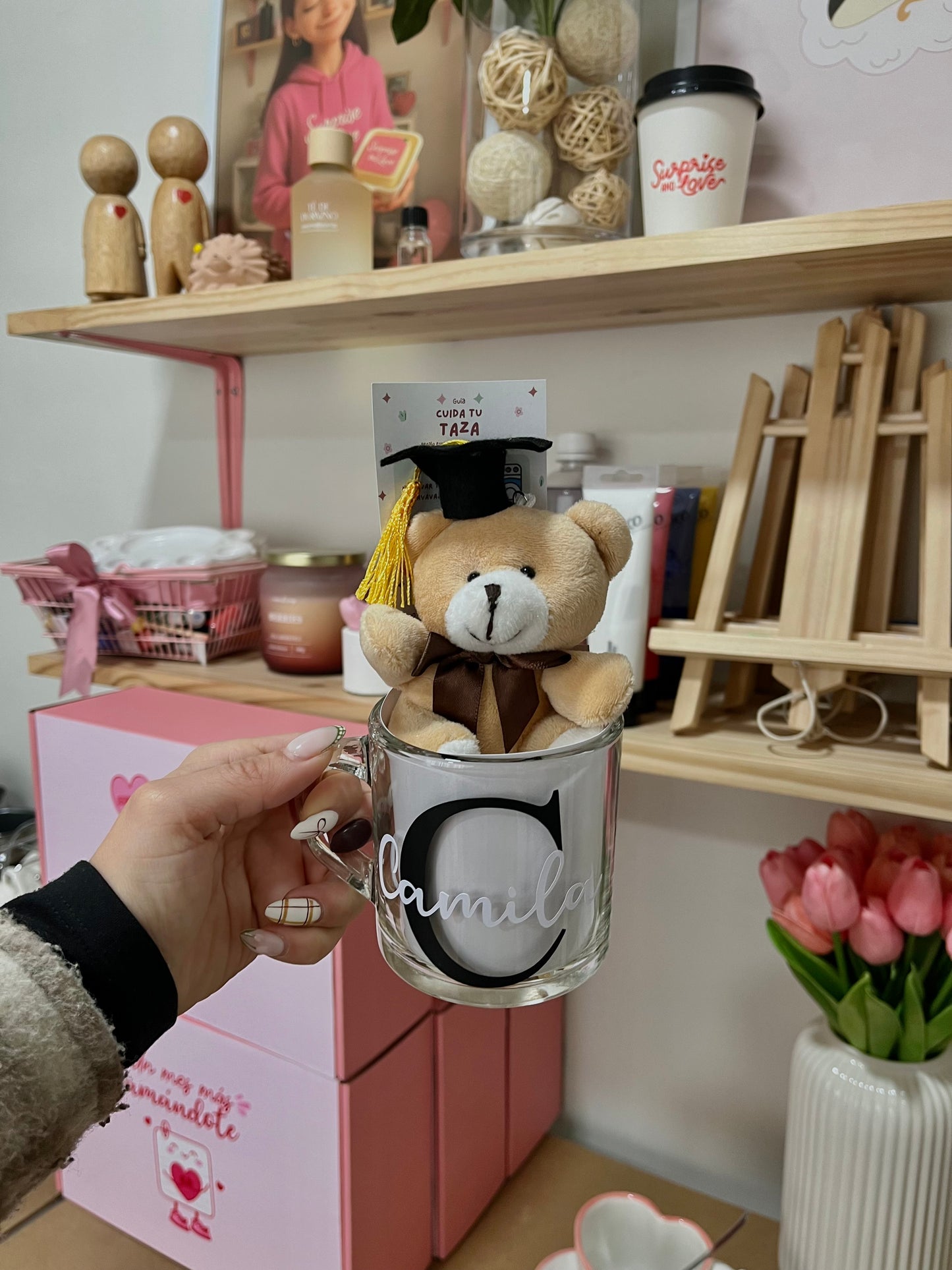 Taza graduación | Nombre personalizado | Hombre 🎓