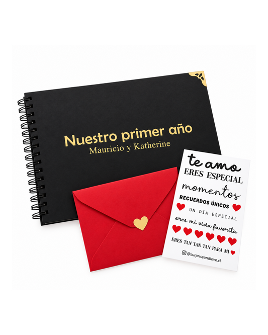 Álbum de Recuerdos Personalizado | Nuestro Primer Año ❤️