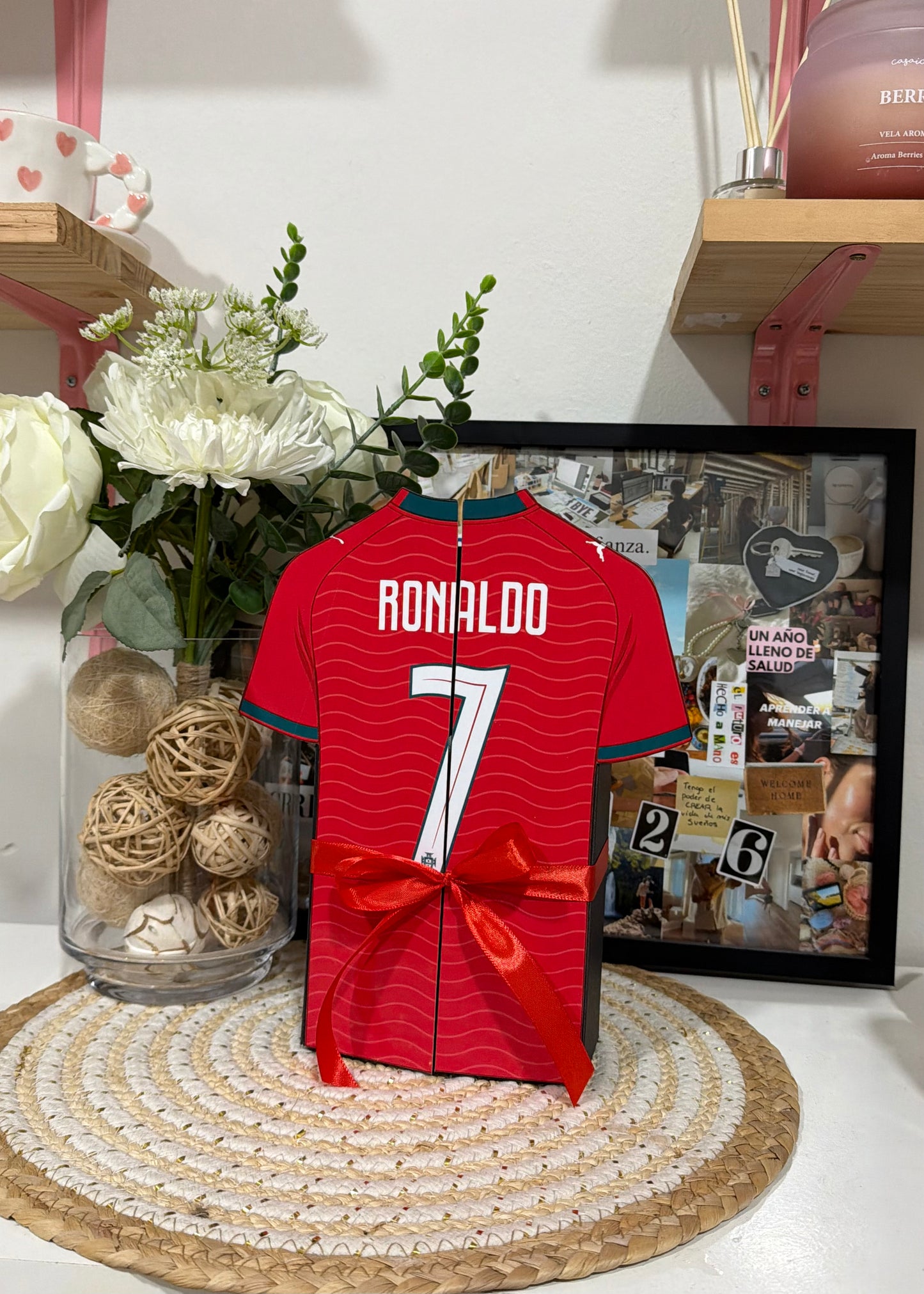 Box Regalo Camiseta de Fútbol Personalizada